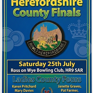 Hereford Bowling Club Ladies County