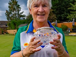 Ladies 2 wood Winner: Margaret Essex