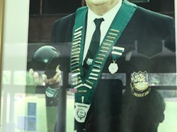 Jim Coates. President of Worcestershire B.A 2000