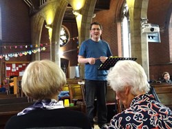 Rehearsal for May 26 Concert
