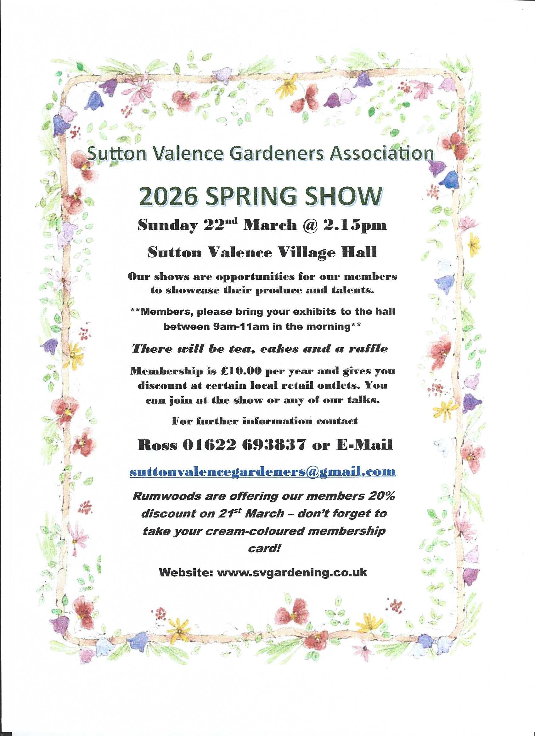 SVGA Spring Show 2026