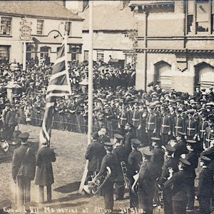 Edward VII Funeral Memorial at Alton 20.5.1910 - Postmarked 25.10.1910