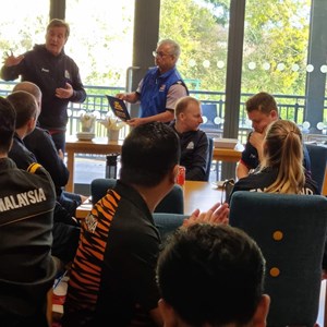 Desborough Bowls Club England v Malaysia October 2021