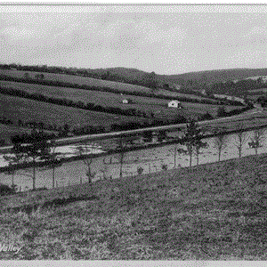 Netherton Valley  1940s unsent post card