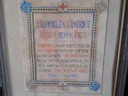 Margaret Harker Hall & Blofield Memorial Ground With Grateful Thanks!