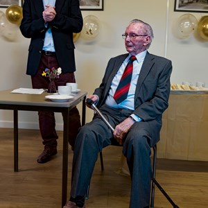 Berwick St James Parish Stan Palmer's 100th Birthday Party