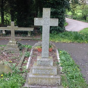 Sister Elisabeth Hunt's grave, All Saints Churchyard
