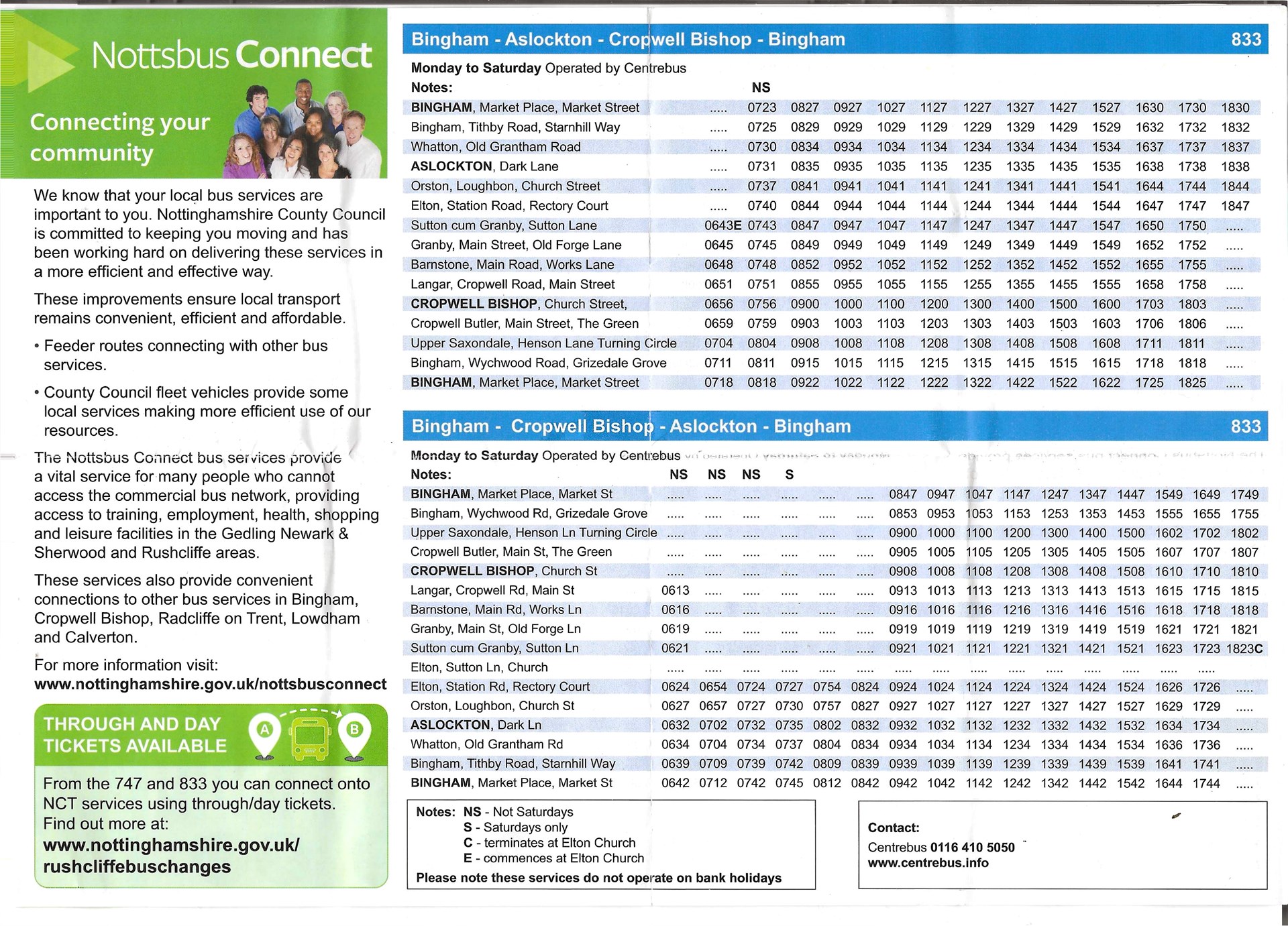 Gunthorpe Parish Council Transport links