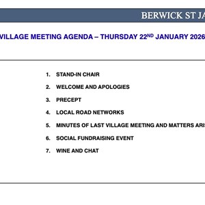 Berwick St James Parish Slides