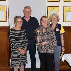 Shepherd Cup Winners Jenny Lang, Graham Kerridge & Nessa Zammit