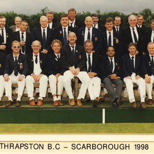 1998 Scarborough Tour. Thrapston Bowls Club.