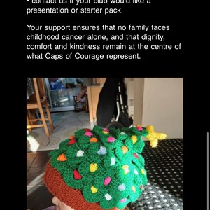 Crewe Lions Club Caps of courage