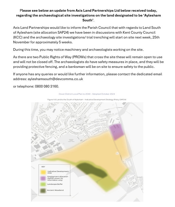 Aylesham Parish Council 'Aylesham South'