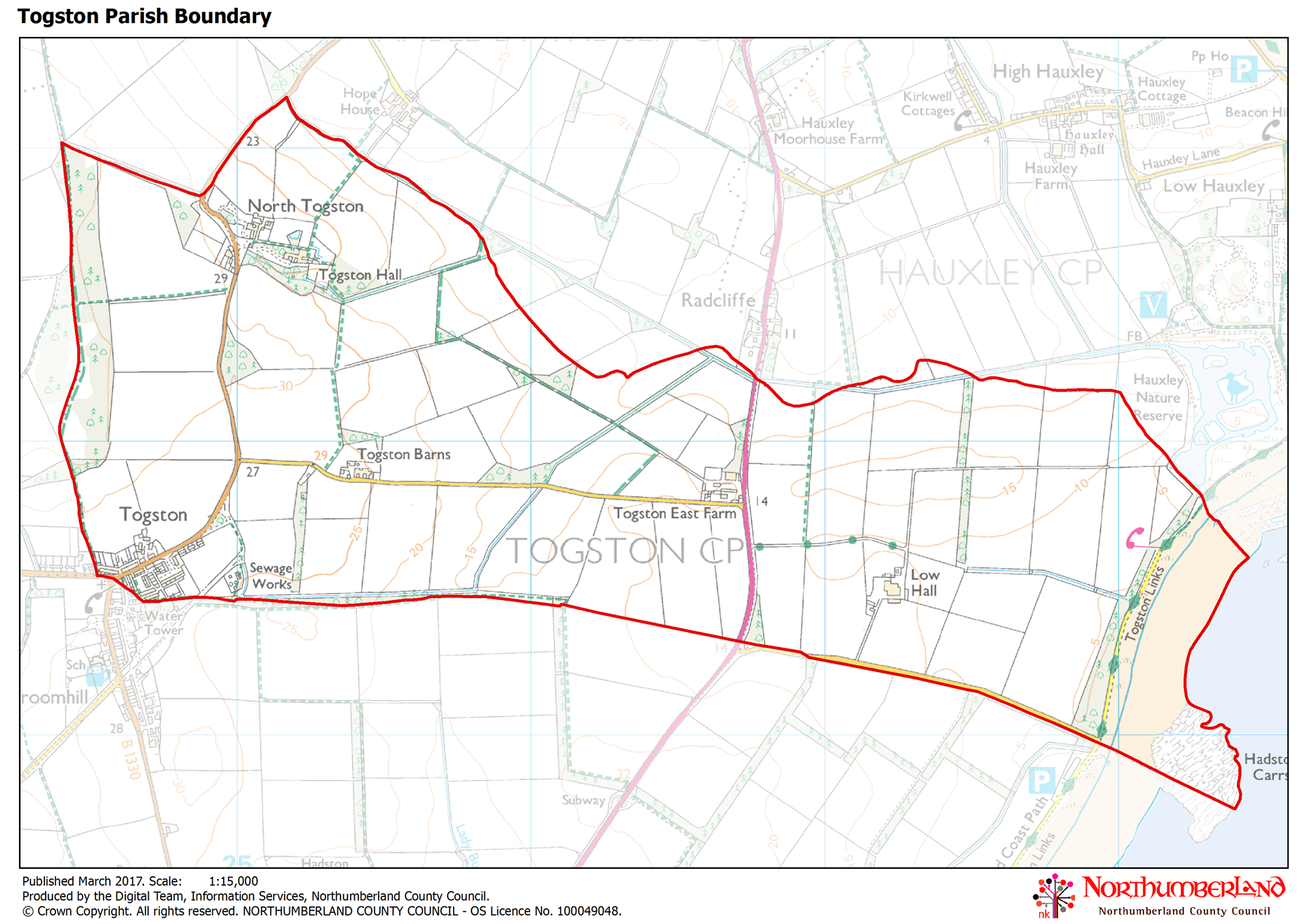 Togston Parich Council Home