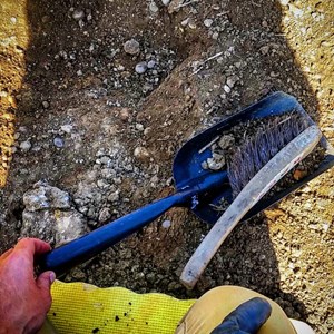 Andy’s bit of the trench.