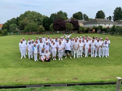 Peacehaven BC here for a Friendly Game on 18 August 2023 - photo credit Colin Homes