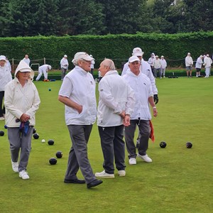 Holwell Sports Bowls Club President Sue Moore's Tour 2025