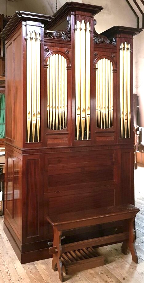 The Thomas Elliot Organ  The cost of this beautiful organ has been generously funded by The Michael Uren Foundation.