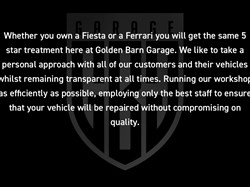 Henfield Bowling Club Golden Barn Garage