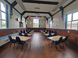 Bettisfield Village Hall Community Association Main Hall and Kitchen