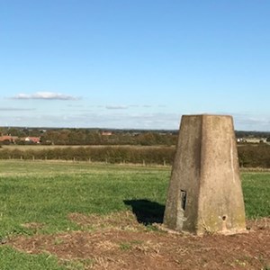 Trig Point On Clay Hill