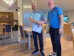 Ian wins the winter trophy but no trophy or winners prize to be presented!