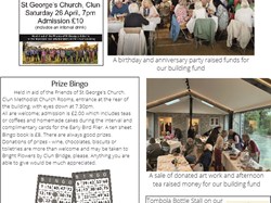 Clun Town Council with Chapel Lawn St George's Church