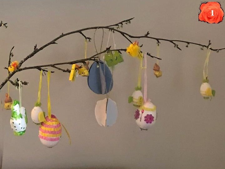 West Meon Garden Club B1 Hand-decorated egg/s - age 9 & under