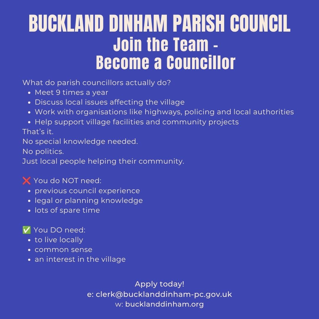 Buckland Dinham Parish Councillor