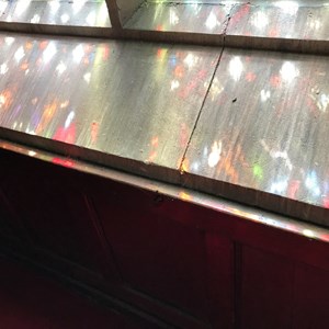 Stained glass light display