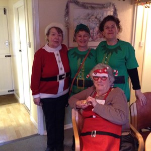 Elves and helpers at The Allens