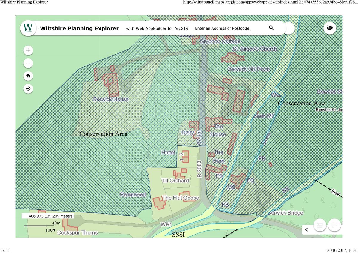 Berwick St James Parish Conservation Areas