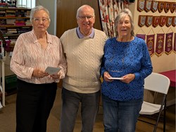 Ladies Pairs Runners Up Lesley Scott and Sue Broome