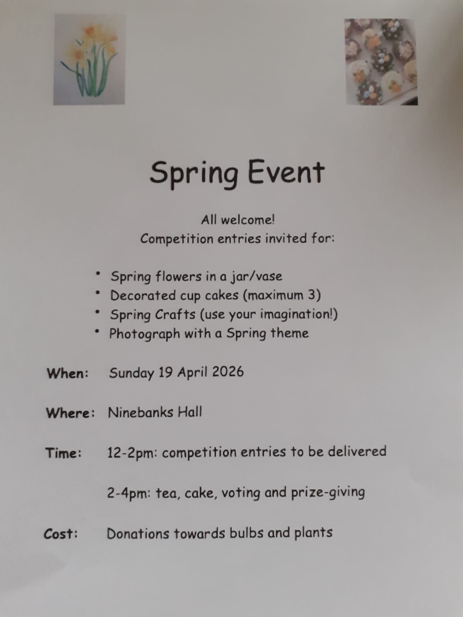 West Allen Spring Event 19th April 2026