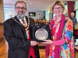 Masria Hall, Winner of Ladies Aggregate