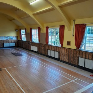 Woodwork sanded back to bare wood