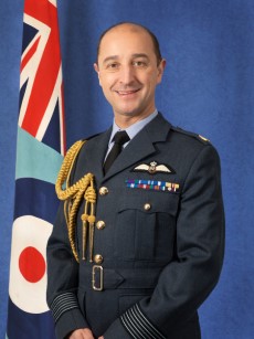 Group Captain Chris Mullen ADC MA RAF. MOD Crown Copyright 2018