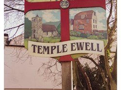 Village sign at top of High Street