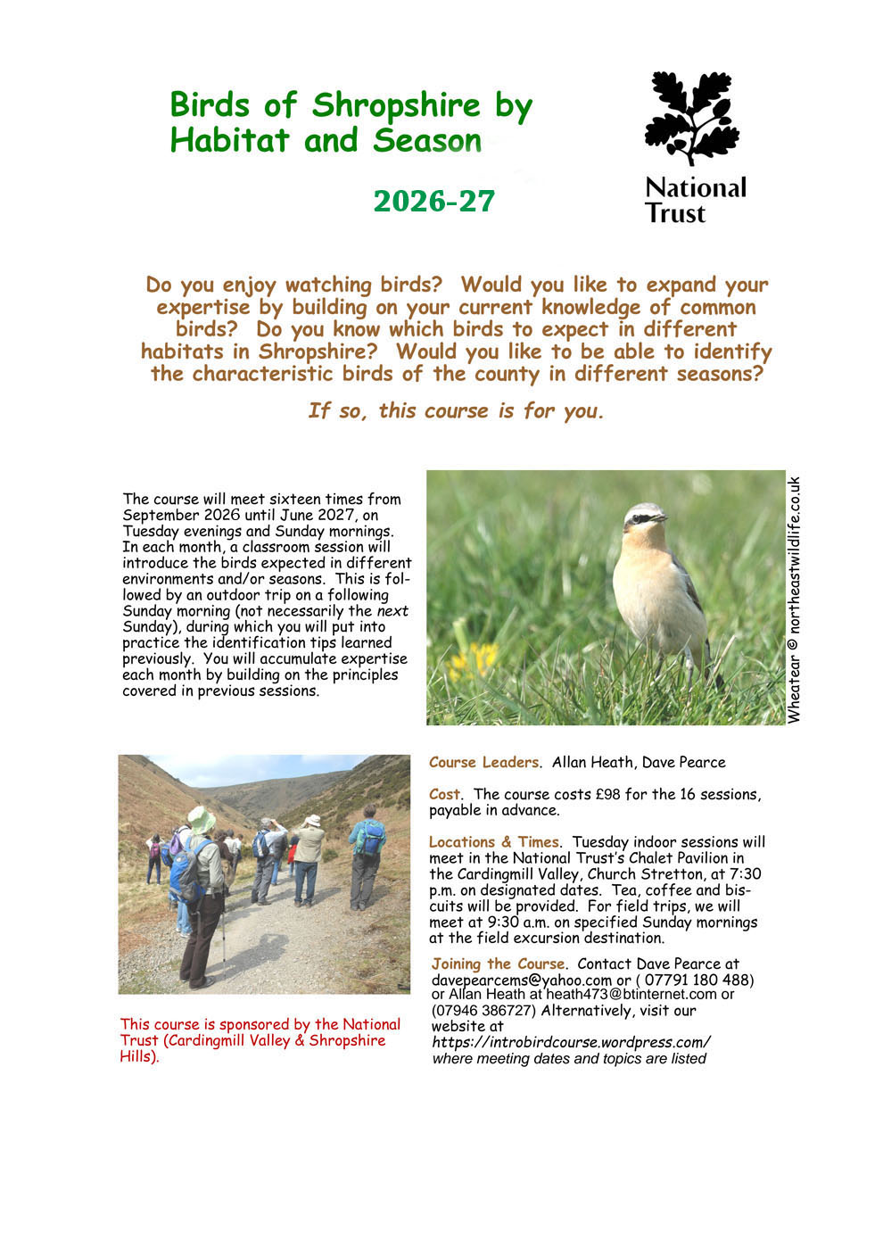Abdon and Heath Parish .gov.uk Events
