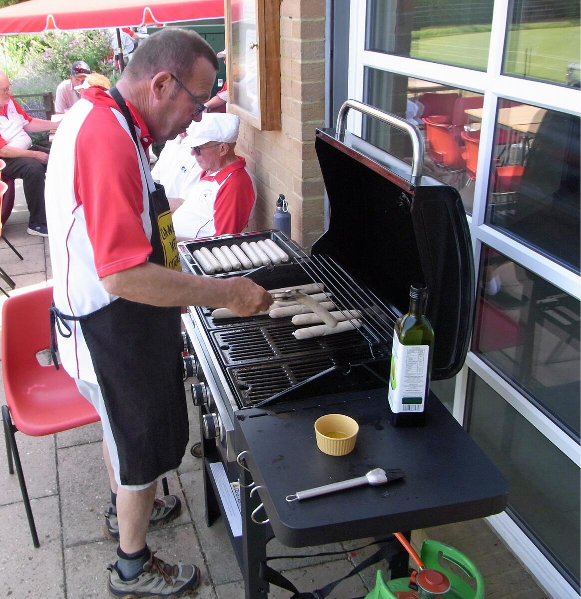 Chris, cook for the day