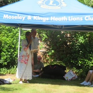 Moseley and kings Heath Lions Club Club handover event yesterday July 19th