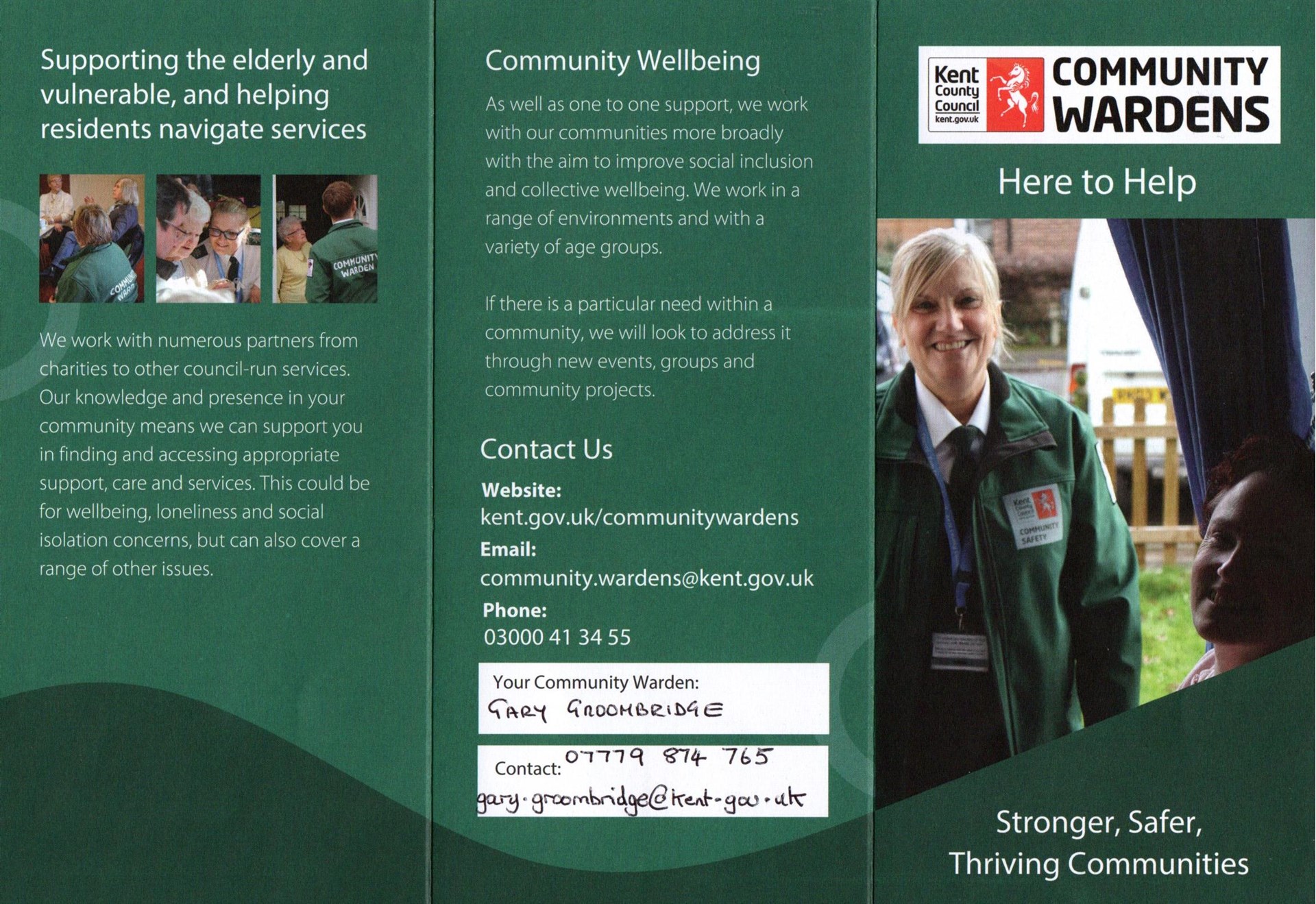 Acol Parish Council Community Warden Info.