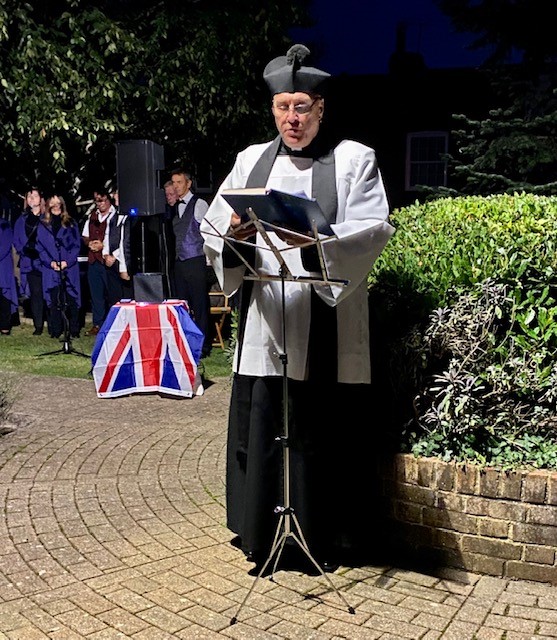 Fr Robert Lane, leading in prayer on 18th Sept @ 8pm 1 min silence