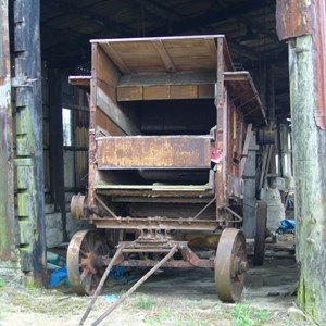 2014 Lower Pollicott: In the barn doorway