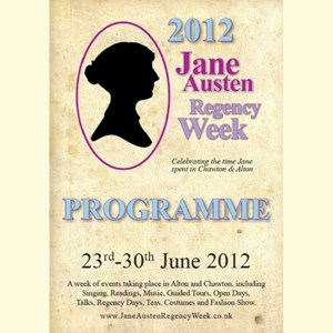 2012 Jane Austen Regency Week Programme