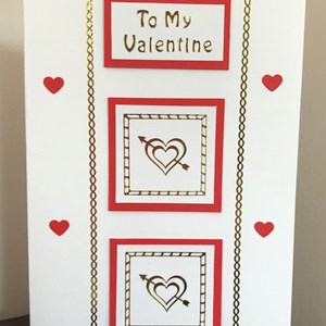 Shirley: Homemade Card - I must have had a sentimental moment.