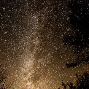 The night sky over Yarrow