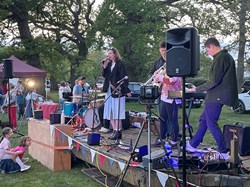 Bucklebury History Group Beacon Lighting 1st May 2026
