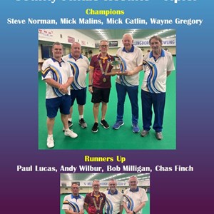 Northamptonshire Indoor Bowling Association 2025/26 Winners