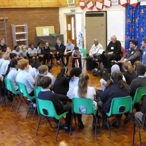 Faiths panel at St Mary's School